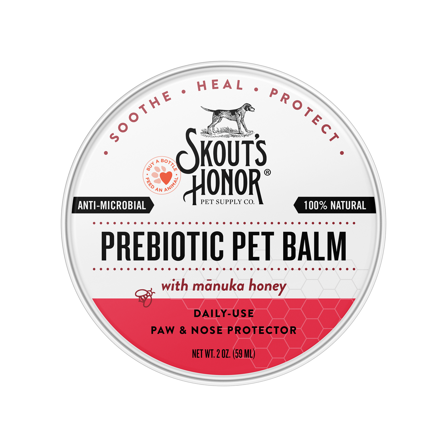 Skout's Honor Prebiotic Pet Balm for Dogs & Cats