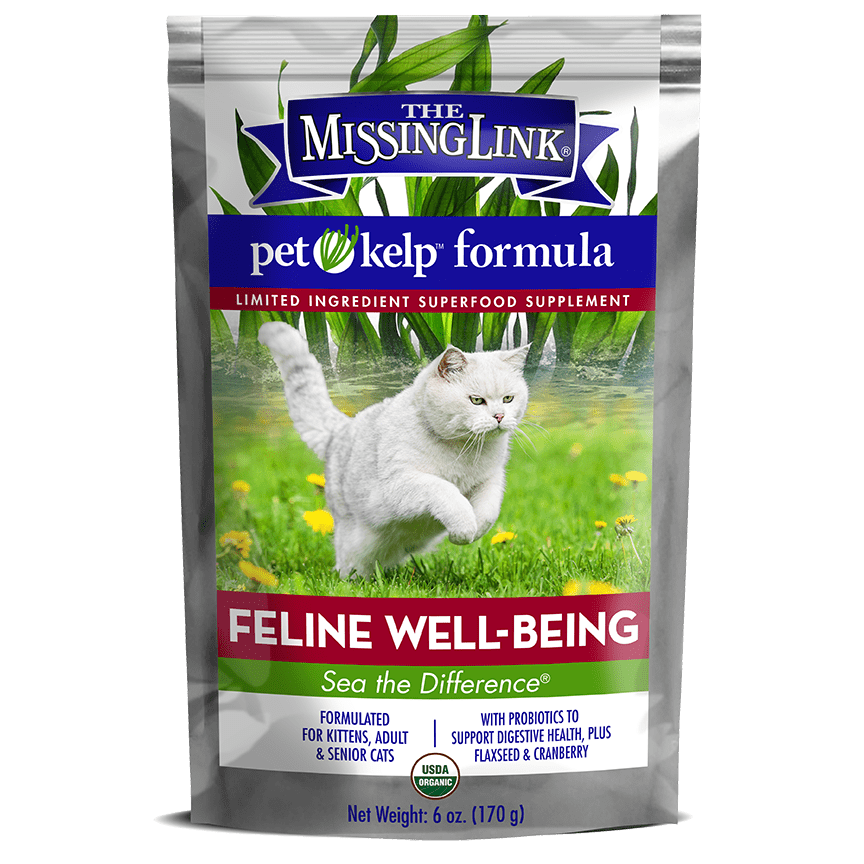 The Missing Link Pet Kelp Feline Well-Being Supplement for Cats