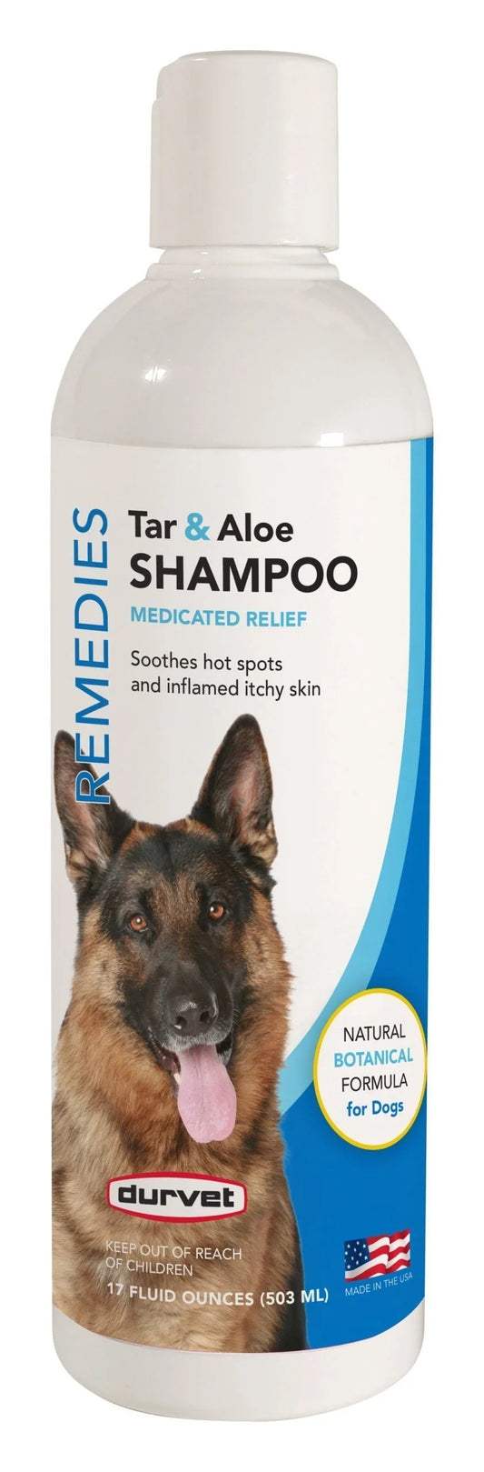 Durvet Natural Tar & Aloe Dog Shampoo