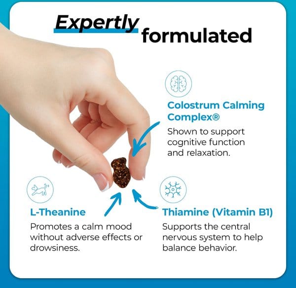 VetriScience Composure Chicken Liver Flavored Soft Chews Calming Supplement for Cats