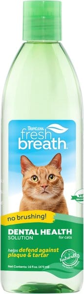 TropiClean Fresh Breath Oral Care Water Additive for Cats